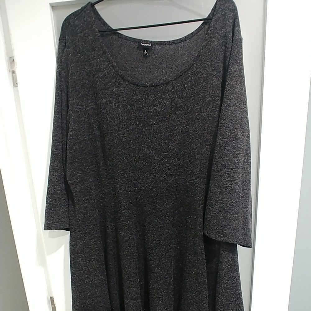 Torrid Grey Knit Dress